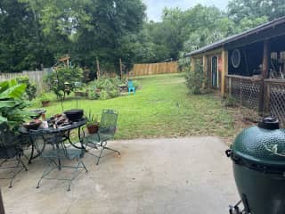 Fenced Back Yard