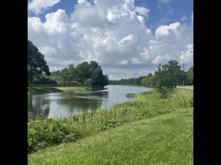 Beautiful Bayou St. John, steps from our home 
We have kayaks available for use!