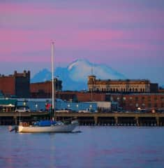 Port Townsend’s downtown waterfront.