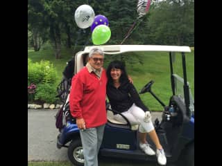 Celebrating my 50th on the Golf Course