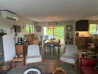 alternate view of living room and dinning room