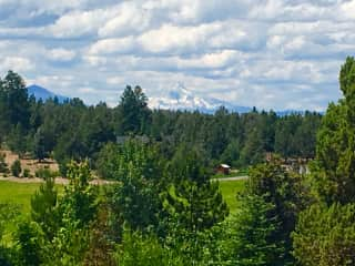 View of Mt. Jefferson from the house