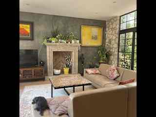 Open plan living room