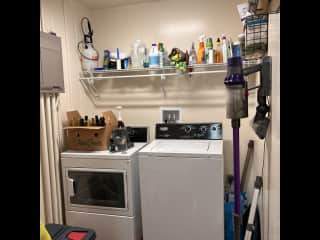 Laundry and cleaning supplies