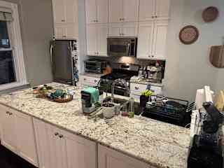 Fully stocked kitchen