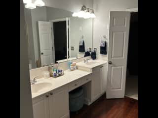 Master bathroom