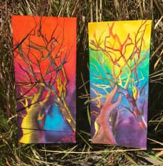 Watercolor is just one of the mediums I use to express my self. I have many.