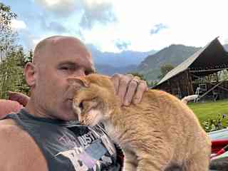 Tiger named by daughter. This cat was a boss.  Appropriately named.