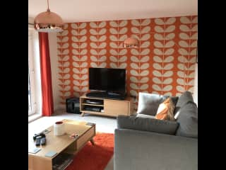 Our Orla Kiely lounge