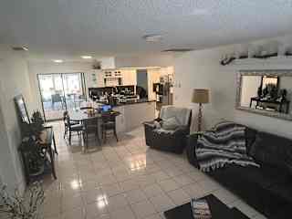 View of kitchen and breakfast area