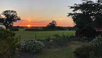 One of the views from the lower garden