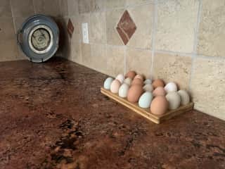 Free eggs :)
