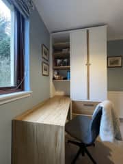 2nd bedroom - desk area
