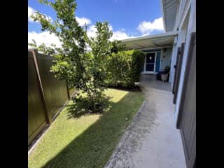 Our front entrance.