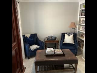 Sitting room in Master Bedroom