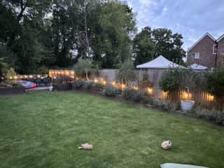 Play side of the garden