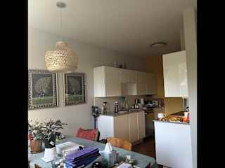 Dining area and kitchen