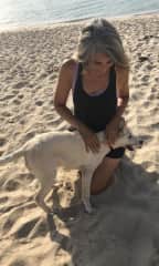This is Bell. Initially I signed up to foster her for a week, and she ended up being with me for two months. Needless to say, saying good bye was heartbreaking x