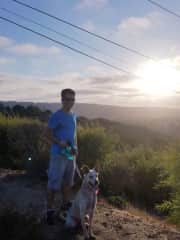 Dog Sitting Callie, Hiking Carmel Mountian