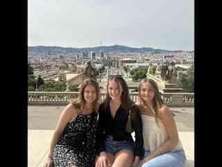 Family time in Barcelona