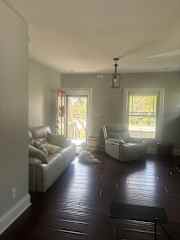 Spacious area to hang out with pups.