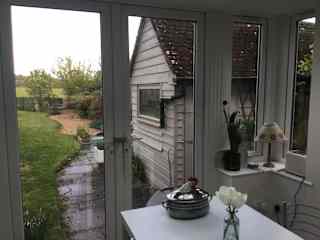 View from orangery