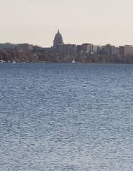 view of capital at beach park, within walking distance from the house