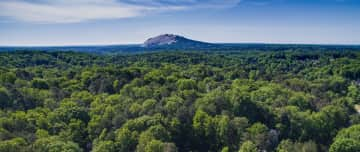 Stone Mountain Skyline from near our home.