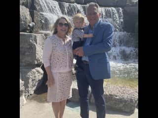 With our Grandson