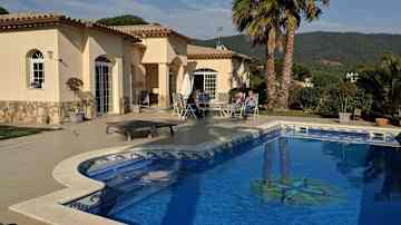 Our home and pool