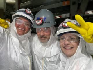 117 days straight and hopefully NOT counting!!!
Last jump in containment on Unit 2 R4ever, Watts Bar Nuclear Plant.  Been one of the best/longest outages EVER!!!  My icing on the cake job.  Can't say enough about these two co-workers, Melissa and Charlie.