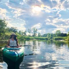 Michigan summers are the BEST!! Not too hot and cool in the evenings.