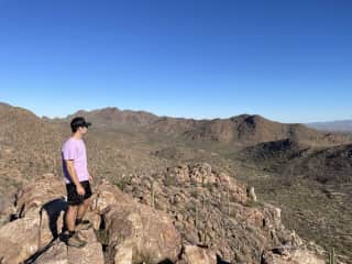One of my favorite hikes, in Tucson, AZ