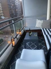 Terrace over 57th Street