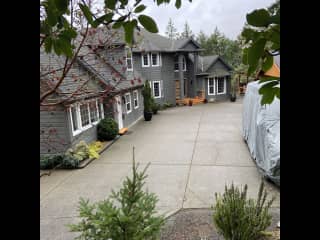 A view from the front.