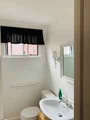 Powder room upstairs