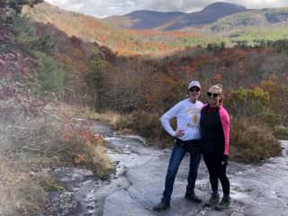 Hiking with my daughter