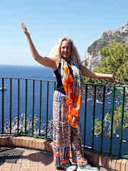 in Capri.