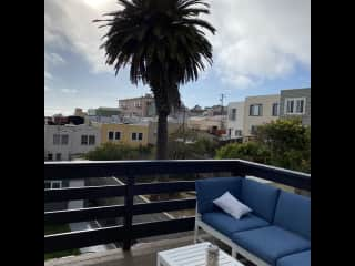 Balcony and view