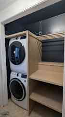 Laundry room, after recent renovation