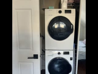 New washer dryer plus detergent