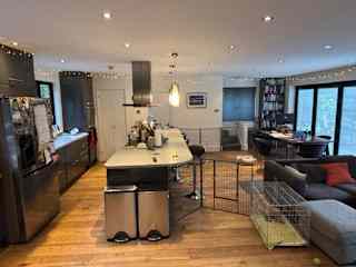 kitchen/sitting room/dining room