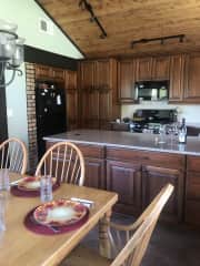Newly remodeled kitchen
