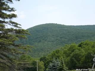 Mountain views off the front porch