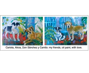 my dogs and my art.