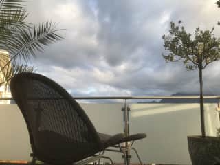 Balcony from master bedroom