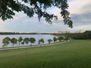 Bedok Reservoir nearby