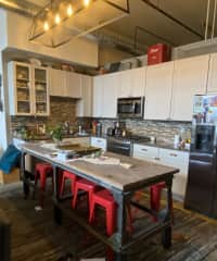 Kitchen/eating area.