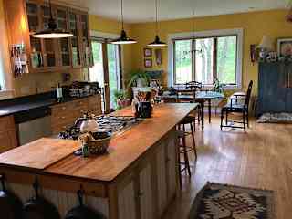 Kitchen and dining room