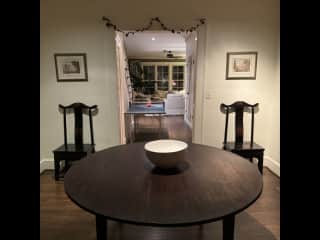 Middle room looking into den